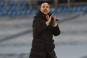 Pep Guardiola dành nhiều lời khen có cánh cho cậu học trò John Stones. ẢNH: NMC POOL