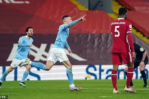 Foden thi đấu rất hay trong hiệp hai. ẢNH: PA