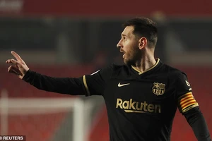 Messi nhiều khả năng sẽ chia tay Barca cuối mùa này. ẢNH: REUTERS