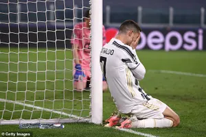 Ronaldo không thể "vượt ngưỡng" cùng Juventus ở Champions League. ẢNH: GETTY