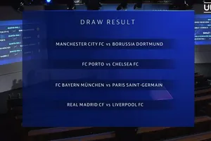 Bốc thăm Champions League: Bayern - PSG, Real - Liverpool
