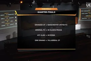Bốc thăm tứ kết Europa League: Chờ chung kết MU - Arsenal