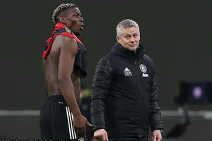 Pogba đã trở lại kịp lúc giúp Solskjaer và MU. ẢNH: GETTY
