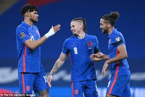 Tuyển Anh mở màn thuận lợi ở vòng loại World Cup 2022. ẢNH: GETTY