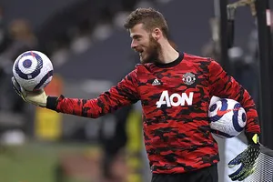 Vị trí của De Gea tại MU lung lay dữ dội. ẢNH: REUTERS