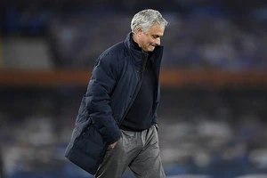 Mourinho chia tay Tottenham trong cay đắng. ẢNH: PA