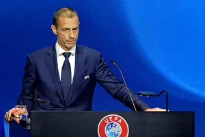 Chủ tịch UEFA, Aleksander Ceferin. ẢNH: GETTY
