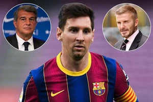Barcelona cùng Beckham đề nghị Messi ký hợp đồng 10 năm