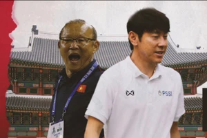 Thành tích đối đầu giữa HLV Park Hang-seo và Shin Tae-yong