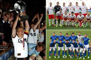 3 đội tuyển đi vào lịch sử Euro: Đức và Ý 2 lần, bất ngờ Ba Lan