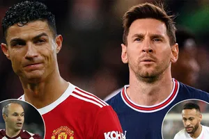 6 siêu sao bị quả bóng vàng từ chối vì Ronaldo và Messi