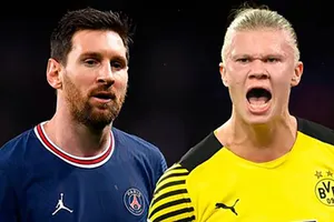Quyết định bất nhất của Barcelona trong việc lựa chọn Messi và Haaland