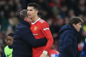 Ronaldo rất hung hăng và đang buồn điều gì đó