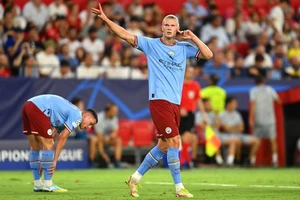 Erling Haaland lập cú đúp, Man City 'hủy diệt' Sevilla