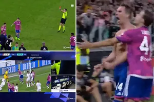 Hỗn loạn trong trận cầu khó tin của Juventus