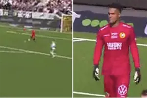 Bàn thua kỳ lạ vì sai lầm không thể tin nổi của thủ môn