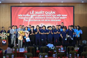 Tuyển nữ Việt Nam xuất quân tham dự World Cup 