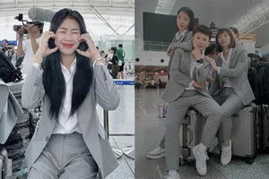 Chùm ảnh nhí nhảnh của tuyển nữ Việt Nam và chia sẻ của Thanh Nhã, Huỳnh Như