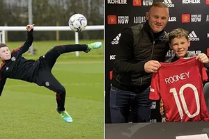 Kai Rooney đang tiến bộ như thế nào ở MU?