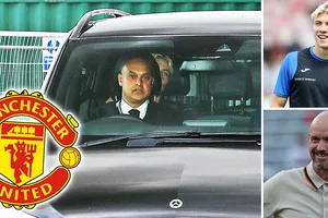 Ten Hag nuốt lời khi Hojlund đến MU kiểm tra y tế