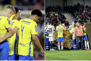 Hủy trận đấu của Ajax sau chấn thương khủng khiếp, cầu thủ khóc bên thủ môn nằm bất động