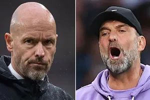 Ten Hag đối mặt với sự giận dữ của Jurgen Klopp