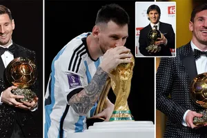 Messi giành quả bóng vàng thứ tám, lập kỷ lục mới duy nhất lịch sử