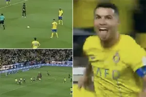 Ronaldo ‘quay ngược năm tháng’ với bàn thắng siêu phẩm giải cứu Al Nassr