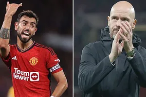 Bruno Fernandes và Ten Hag cùng nói về nỗi sợ hãi của MU