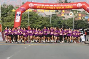 Ngày hội lớn với 7.000 VĐV dự giải Việt dã BTV đón chào năm mới