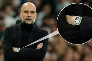 Pep Guardiola và chiếc đồng hồ siêu hiếm giá 1,1 triệu bảng Anh