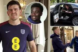 Chùm ảnh tuyển Anh hội quân chuẩn bị Euro 2024: Bộ đôi MU có bị loại?
