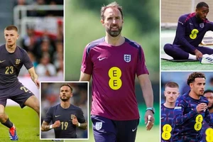 Lộ diện 7 ngôi sao bị loại khỏi đội tuyển Anh