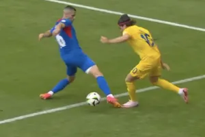 Trọng tài gây tranh cãi về quả penalty nực cười khiến Ukraine bị loại
