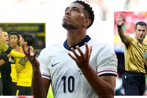 Trọng tài điều khiển trận bán kết Euro 2024 khiến tuyển Anh sợ thua