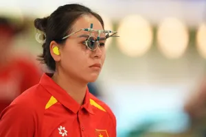 Trịnh Thu Vinh lại vào chung kết bắn súng Olympic