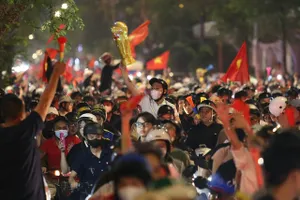 Người hâm mộ cả nước ăn mừng Việt Nam vô địch AFF Cup 2024