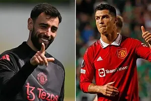 Bruno Fernandes cân bằng kỷ lục của Ronaldo