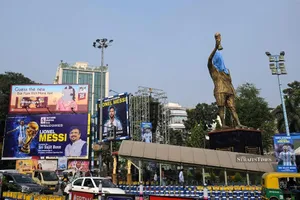 Vì sao Ấn Độ tạc tượng Messi cao 21 mét?