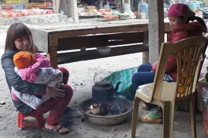 Xuất hiện băng giá ở miền Tây Nghệ An, người dân lo lắng