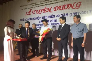 TP.HCM: Tuyên dương 38 chủ doanh nghiệp tiêu biểu 