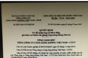 Lãnh đạo ACV ký mấy chục quyết định bổ nhiêm trước khi hưu