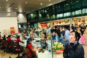 Gía vé máy bay cao, nhiều gia đình phải chi bộn tiền đi lại dịp Tết