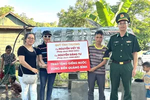 Khơi dòng nước mát cho đồng bào Ma Coong trên dãy Trường Sơn