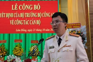 Trưởng Công an huyện làm Phó Giám đốc Công an tỉnh Lâm Đồng