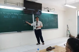 Học sinh hào hứng với 'Một ngày làm giáo viên'