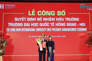 Đại học Quốc tế Hồng Bàng có hiệu trưởng mới