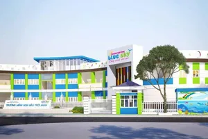 Khánh thành trường mầm non 50 tỉ đồng