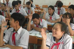 UBND TP.HCM chấp thuận điều chỉnh học phí bậc THCS