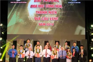 Trao giải Quả cầu vàng cho 10 tài năng trẻ xuất sắc